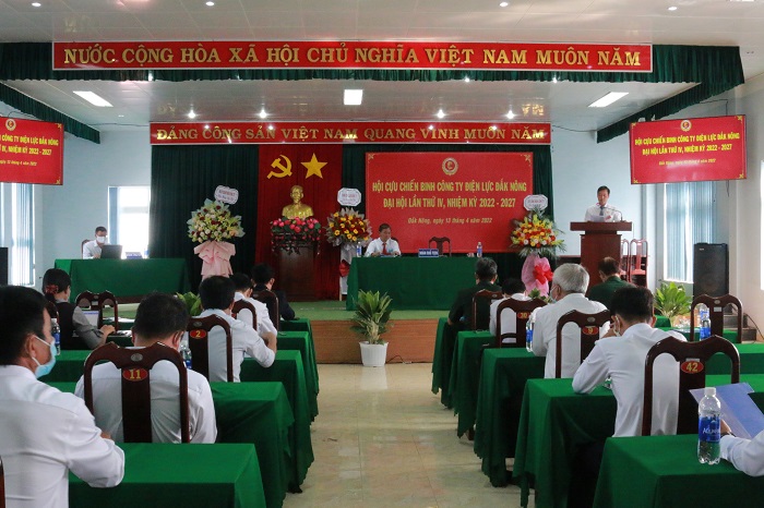 Đại hội Hội Cựu chiến binh PC Đắk Nông nhiệm kỳ 2022 – 2027