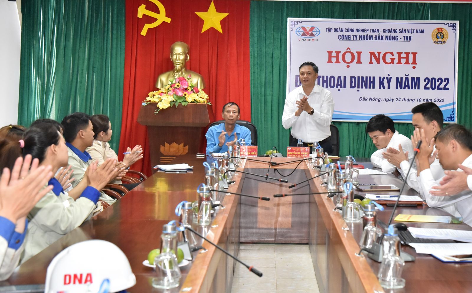 Công ty Nhôm Đắk Nông - TKV tổ chức Hội nghị đối thoại với người lao động năm 2022