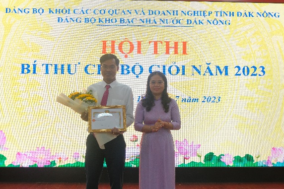 Đảng bộ Kho bạc Nhà nước Đắk Nông tổ chức Hội thi Bí thư Chi bộ giỏi năm 2023