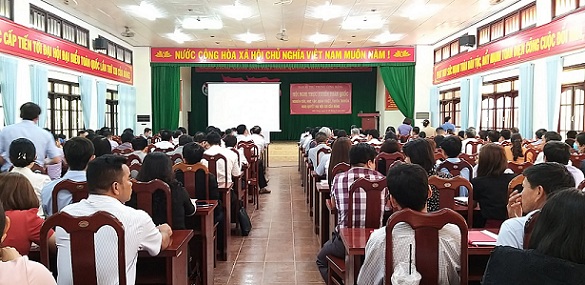 Đảng ủy Khối các cơ quan và doanh nghiệp tỉnh Đắk Nông tham dự Hội nghị trực tuyến nghiên cứu, học tập, quán triệt, tuyên truyền Nghị quyết Đại hội XIII của Đảng