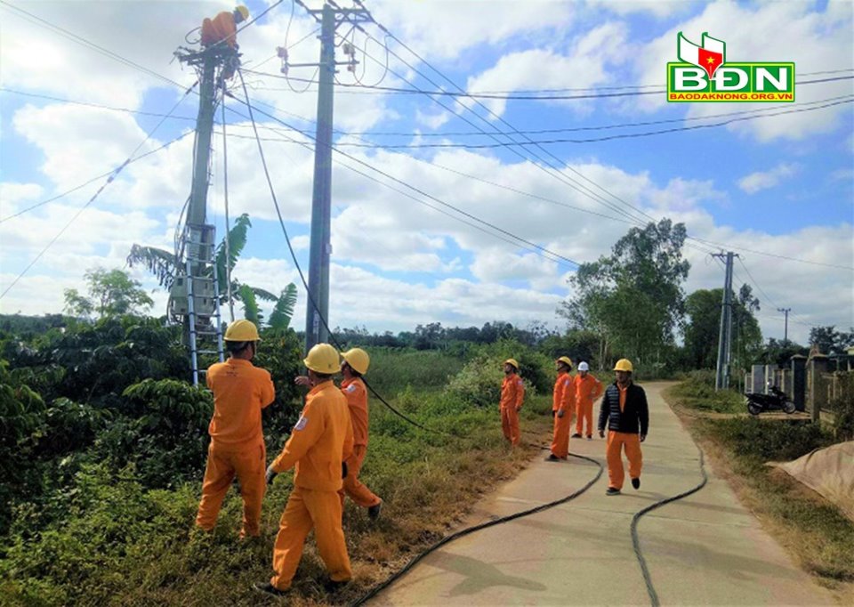 PC Đắk Nông bảo đảm cung cấp điện an toàn, hiệu quả