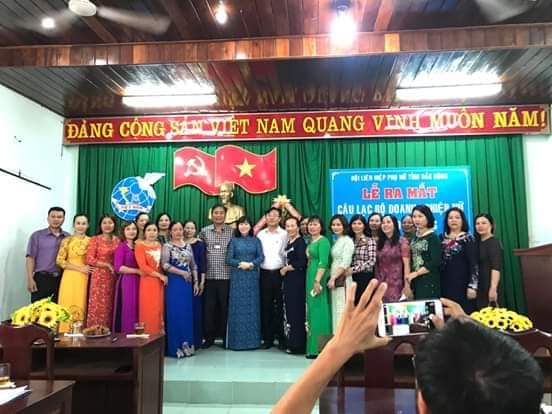 Hội Liên hiệp Phụ nữ tỉnh phối hợp với Hội LHPN huyện Đắk Song tổ chức  Lễ ra mắt Câu lạc bộ Doanh nghiệp nữ huyện Đắk Song