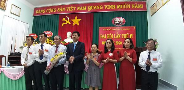 Đại hội Đảng bộ Sở Tài chính tỉnh Đắk Nông lần thứ IV, nhiệm kỳ 2020 - 2025