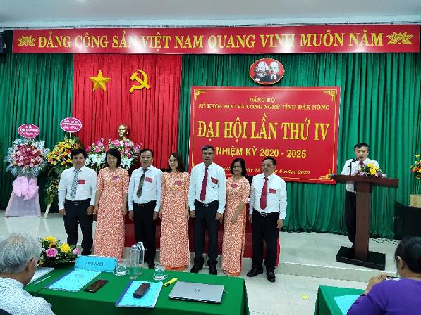 Đảng bộ Đảng bộ Sở Khoa học và Công nghệ tỉnh Đắk Nông tổ chức Đại hội lần thứ IV, nhiệm kỳ 2020 - 2025