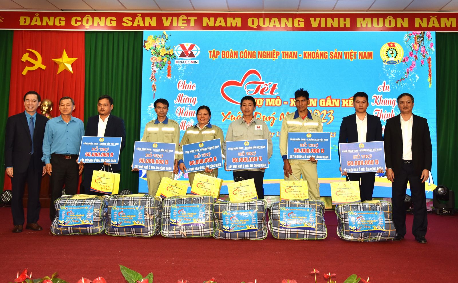 Công ty Nhôm Đắk Nông - TKV đã đăng cai tổ chức Tết thợ mỏ - Xuân gắn kết vùng Tây Nguyên Xuân Quý Mão 2023