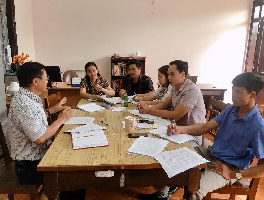 Chi bộ khoa Xây dựng Đảng, Đảng bộ Trường Chính trị tỉnh Đắk Nông tổ chức sinh hoạt chuyên đề