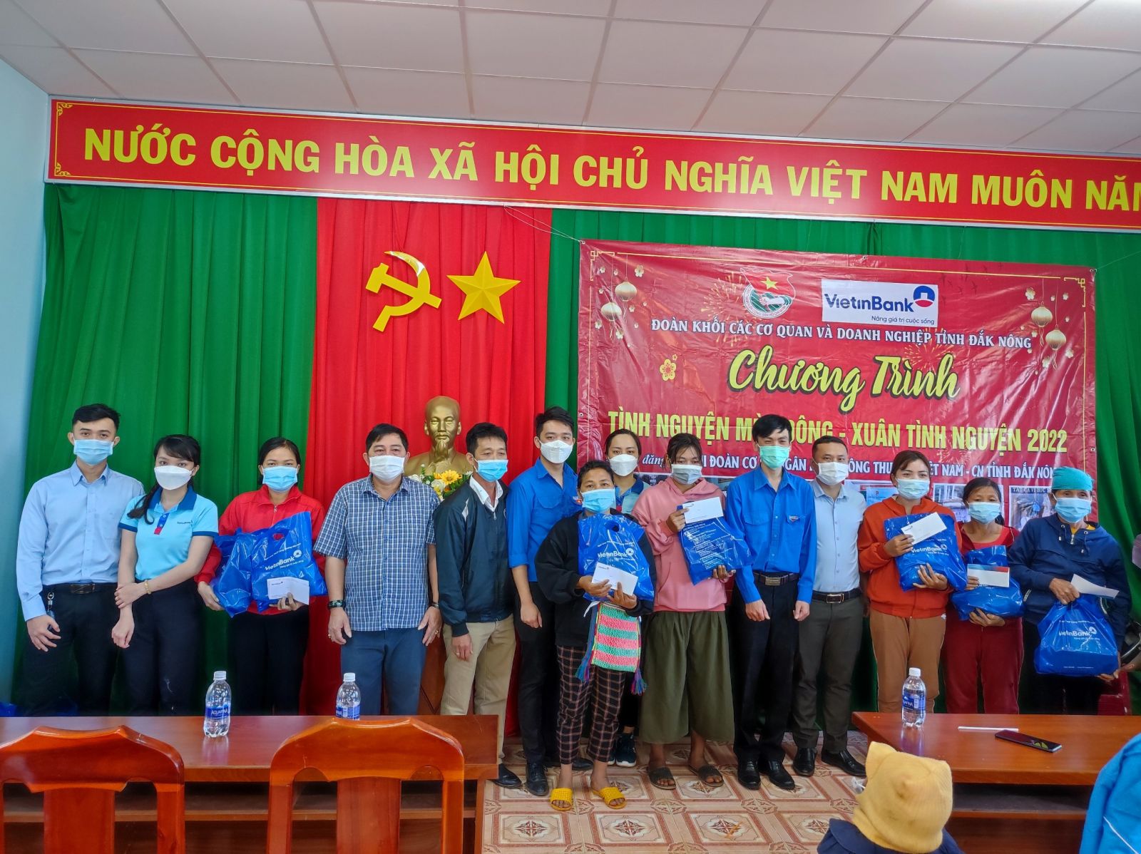 Đoàn Khối tổ chức các hoạt động hưởng ứng chiến dịch  “Tình nguyện mùa Đông- Xuân tình nguyện năm 2022”
