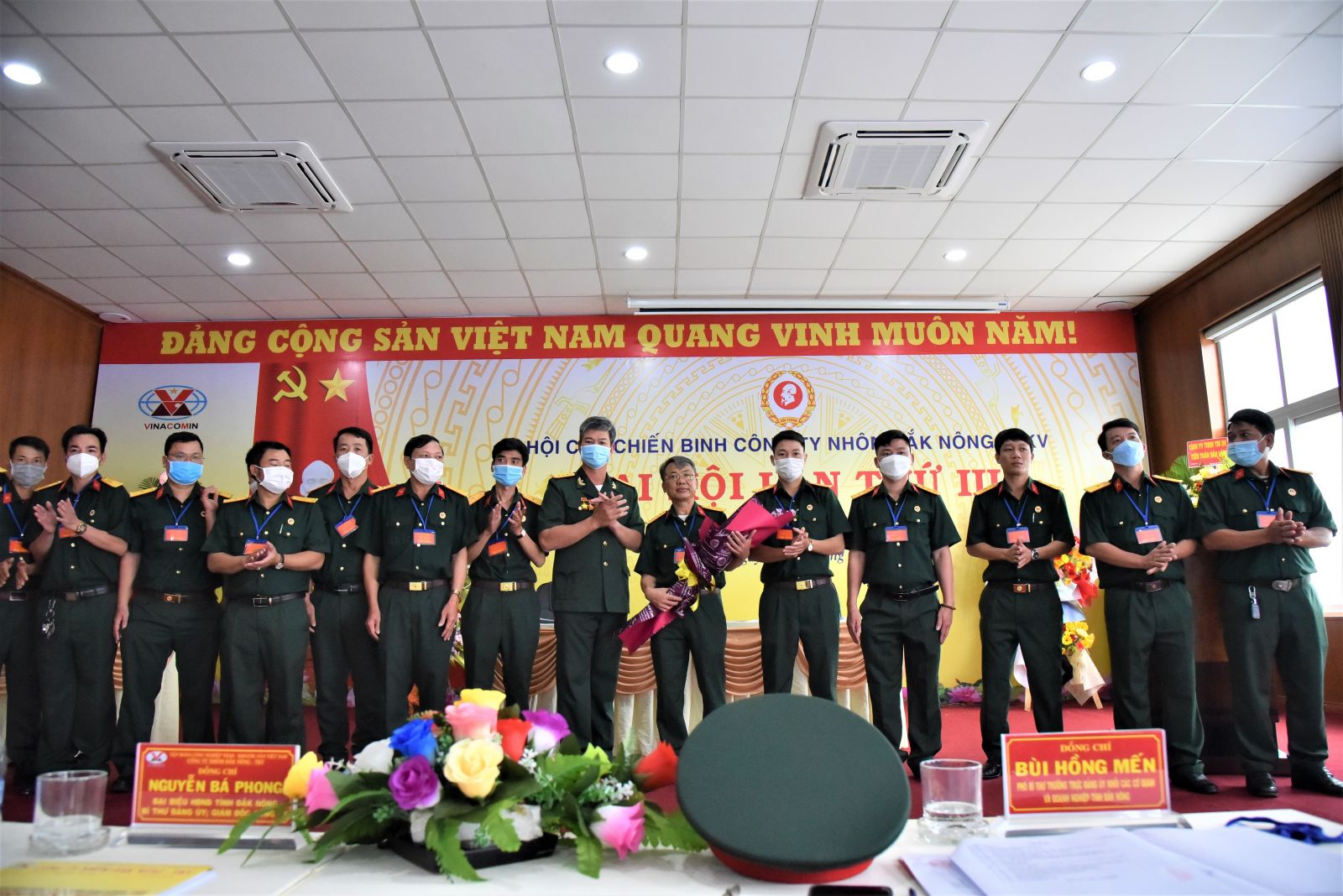 Đại hội Hội Cựu chiến binh Công ty Nhôm Đắk Nông - TKV lần thứ III