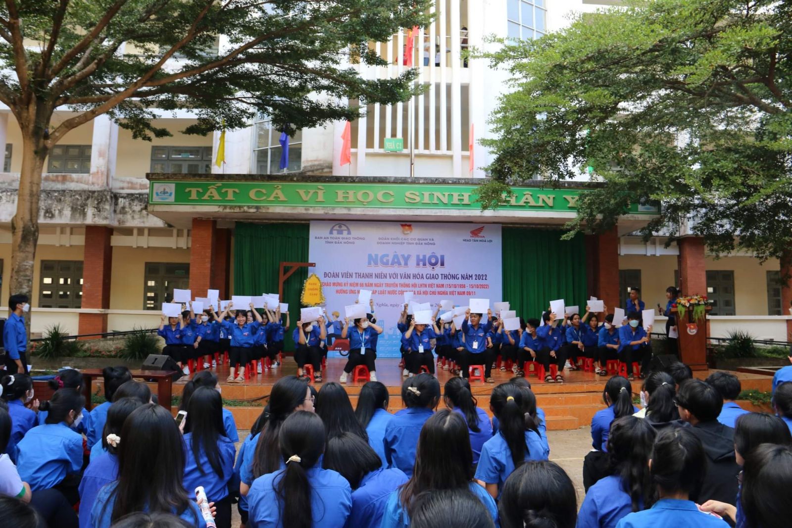 Đoàn Khối các cơ quan và doanh nghiệp tỉnh Đắk Nông tổ chức Ngày hội  đoàn viên, thanh niên với văn hóa giao thông năm 2022