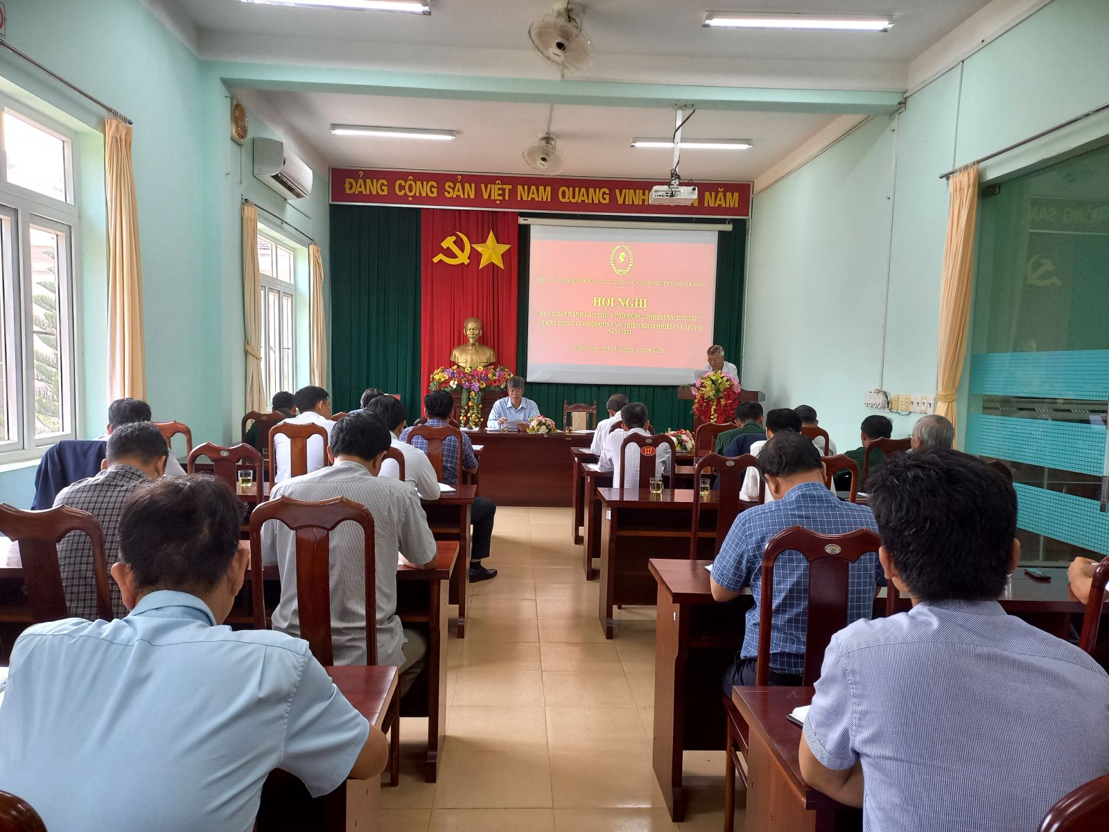 Hội nghị Ban Chấp hành Hội Cựu chiến binh Khối các cơ quan và doanh nghiệp tỉnh Đắk Nông lần thứ V, nhiệm kỳ 2022 - 2027